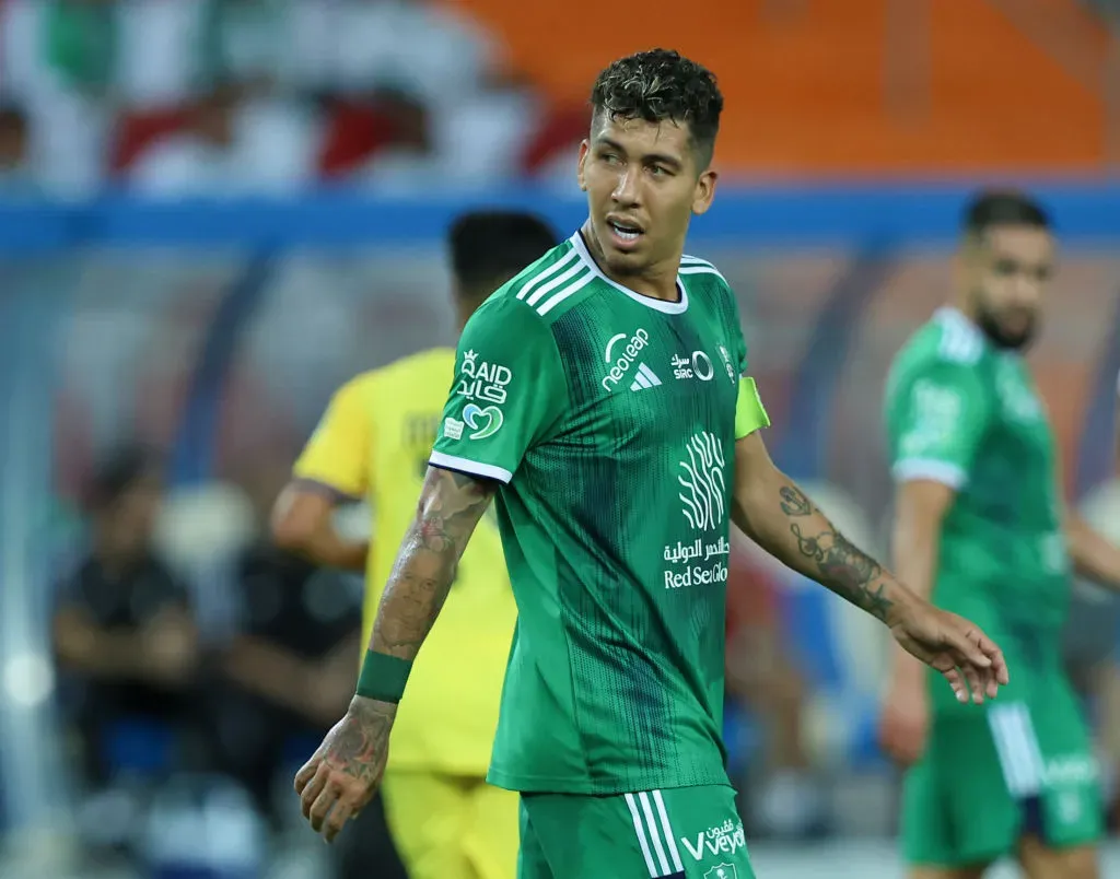 Roberto Firmino, jogador do Al Ahly - Photo by Yasser Bakhsh/Getty Images