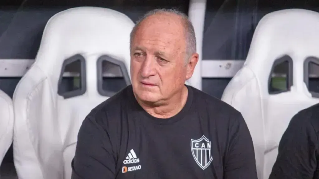 Foto: Lucas Emanuel/AGIF – Felipão, técnico do Atlético-MG