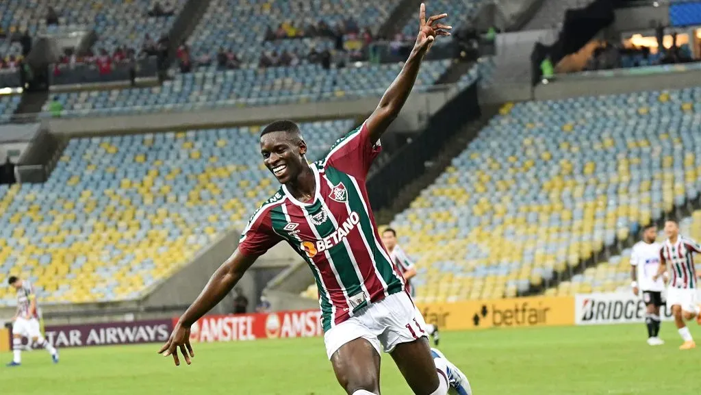Luiz Henrique emnm ação pleo Tricolor em 2022. Será que a cria volta? FOTO DE MAILSON SANTANA/FLUMINENSE FC