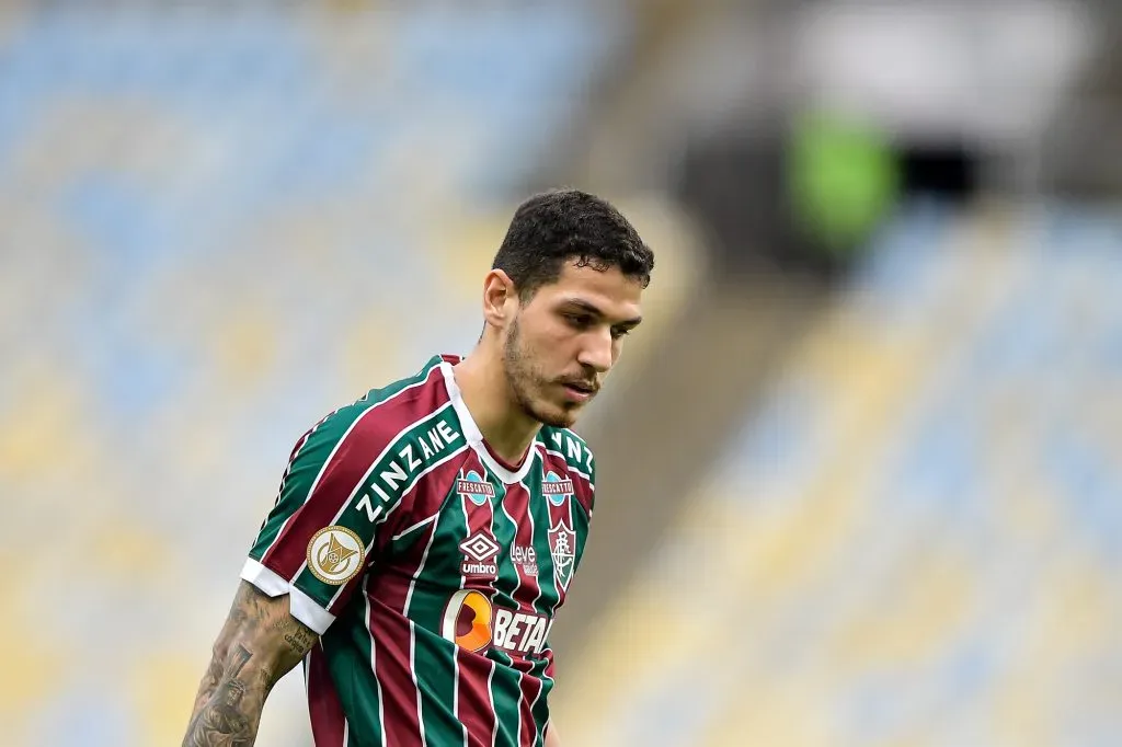 Nino pode deixar o Fluminense nesta janela Foto: Thiago Ribeiro/AGIF