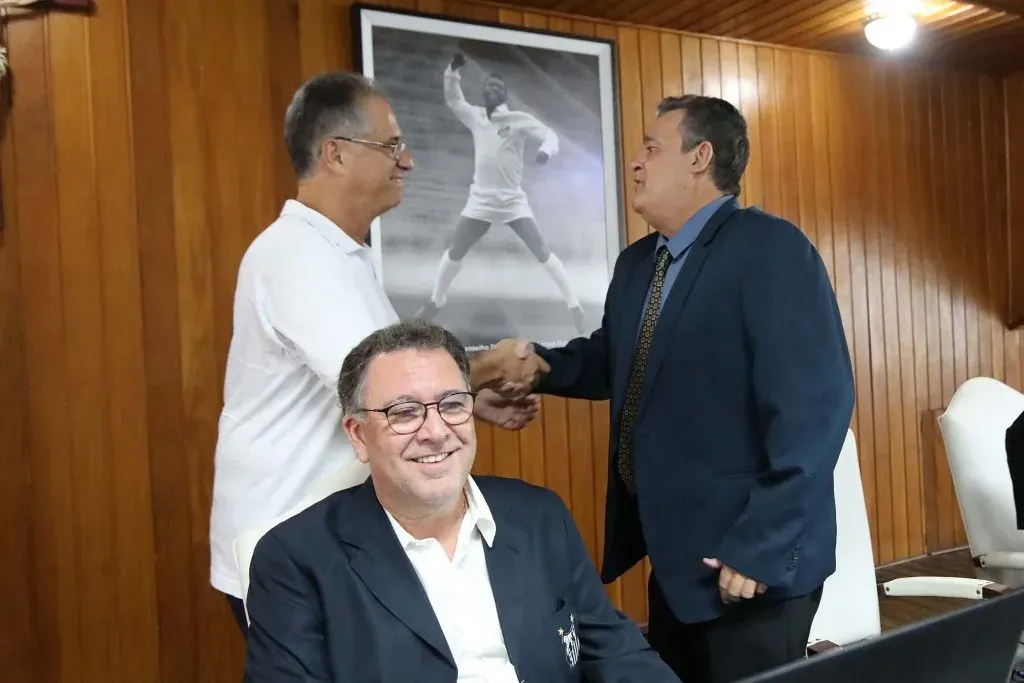 Marcelo Teixeira. Foto: Pedro Ernesto Guerra Azevedo/Santos FC