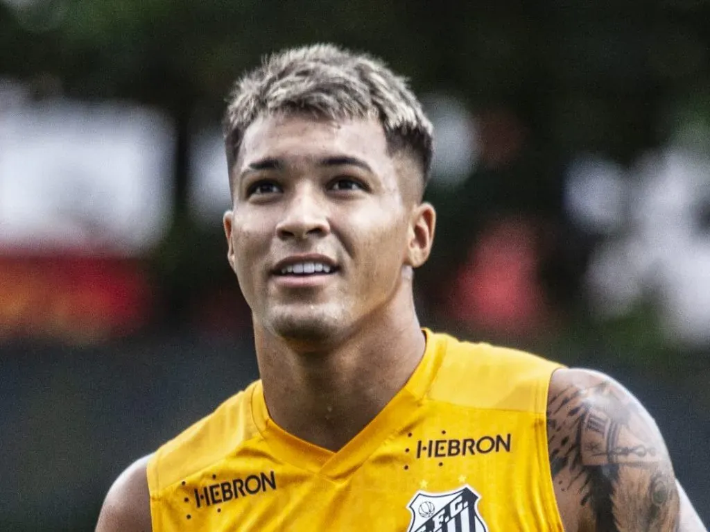 Marcos Leonardo, atacante do Santos