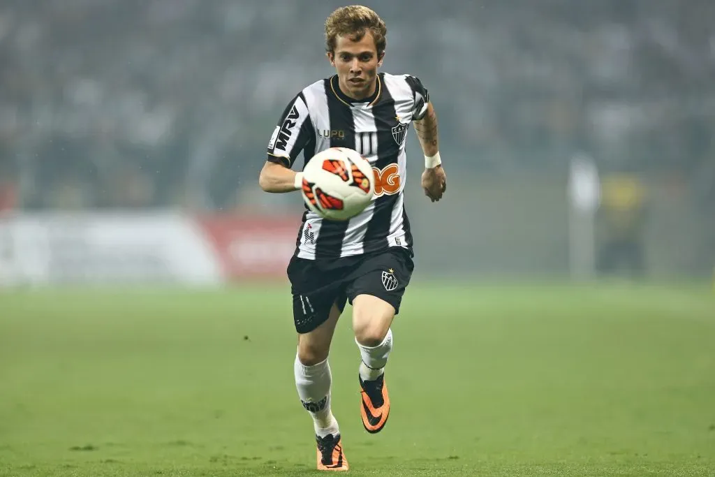 Bernard em atividade pelo Atlético-MG. Foto: Heuler Andrey/AGIF