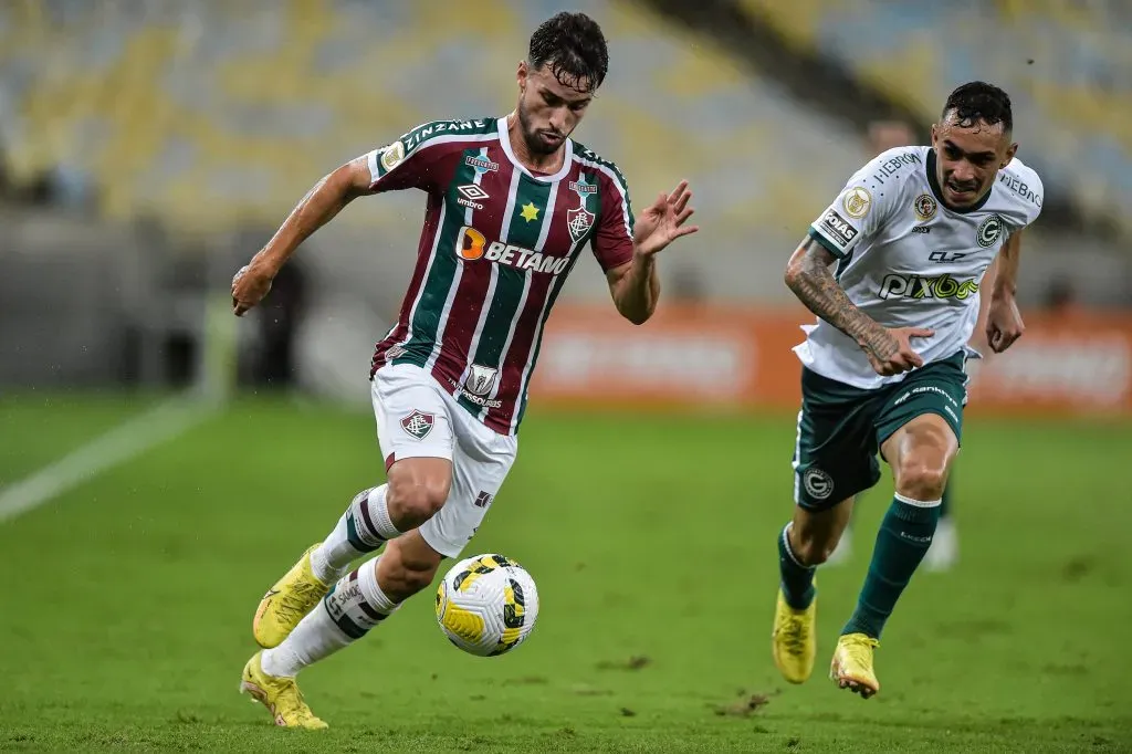 Martinelli em ação pelo Fluminense – Foto: Thiago Ribeiro/AGIF