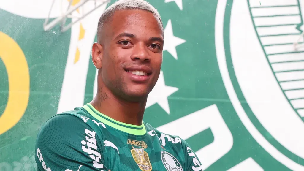 Caio Paulista, novo jogador do Palmeiras - Foto: Fábio Menotti/Palmeiras