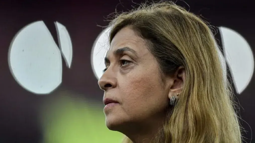 Foto: Thiago Ribeiro/AGIF – Leila Pereira, presidente do Palmeiras