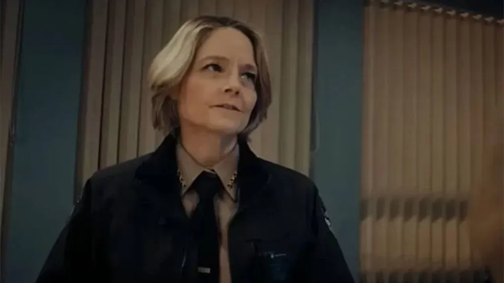 Jodie Foster em cena da nova temporada de True Detective – Foto: HBO