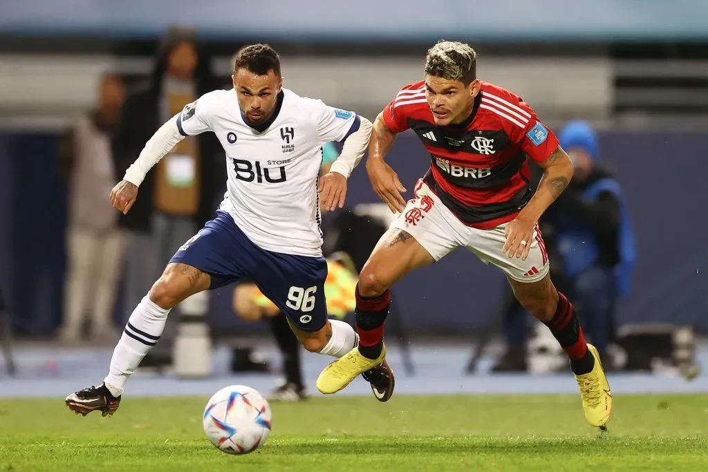 Michael, do Al Hilal, durante partida contra o Flamengo pelo Mundial de Clubes – Foto: Michael Steele/Getty Images