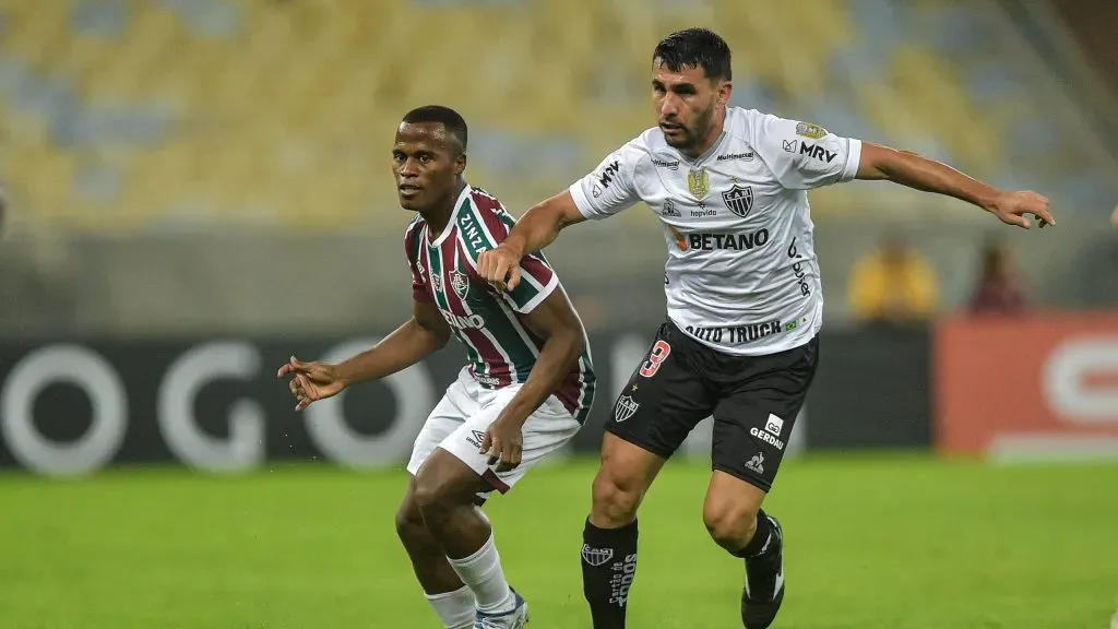 Júnior Alonso atuou pelo Atlético-MG. Foto: Thiago Ribeiro/AGIF