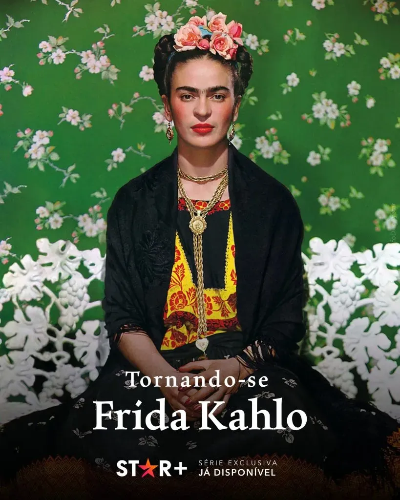 Pôster oficial de Tornando-se Frida Kahlo – Foto: Reprodução/Star+
