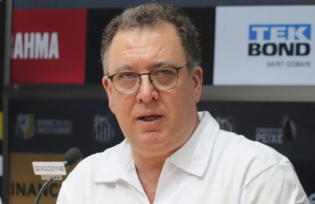 Marcelo Teixeira, presidente do Santos