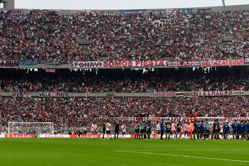 Estádio Monumental de Nuñez, do River Plate, será sede da final da Libertadores 2024 – Foto: Diego Haliasz/Getty Images