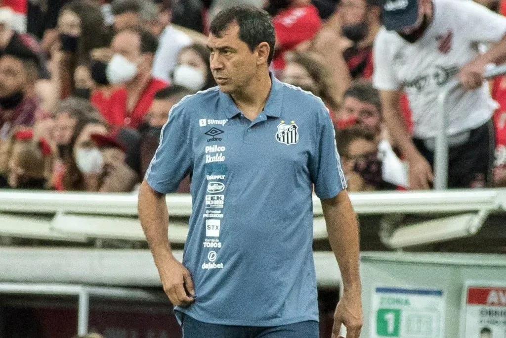 Foto: Robson Mafra/AGIF – Carille chegou para sua segunda passagem pelo Santos