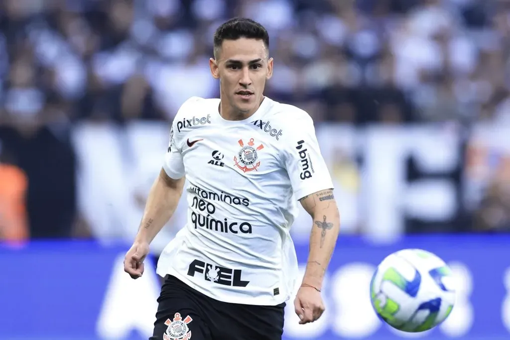 SP – SAO PAULO – 15/07/2023 – COPA DO BRASIL 2023, CORINTHIANS X AMERICA-MG – Matias Rojas jogador do Corinthians durante partida contra o America-MG no estadio Arena Corinthians pelo campeonato Copa do Brasil 2023. Foto: Marcello Zambrana/AGIF