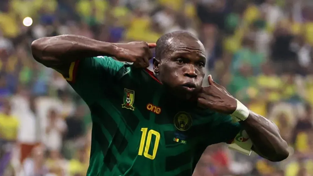 Aboubakar em ação na Copa do Mundo