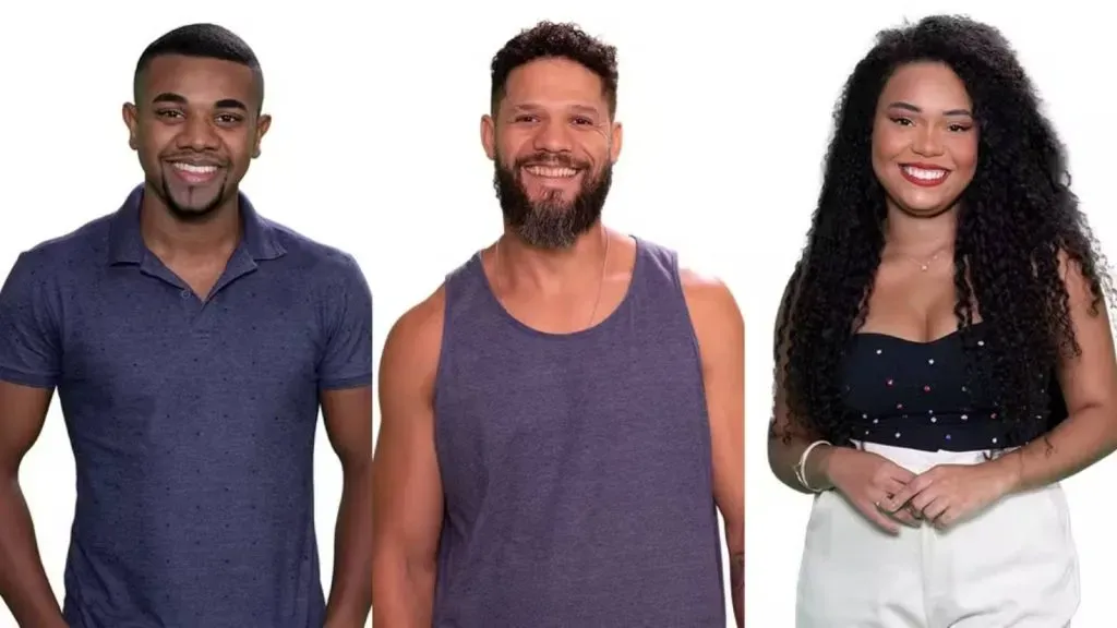 Davi, Juninho e Thalyta estão no segundo paredão do BBB 24; vote na enquete e opine - Foto: Globo