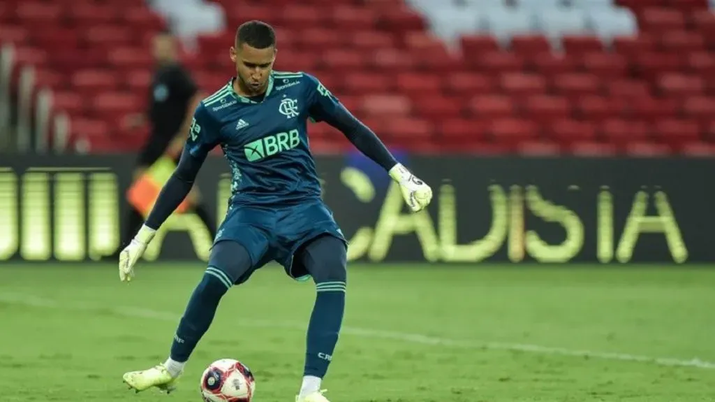 Foto: Thiago Ribeiro/AGIF – Gabriel Batista quando atuava pelo Flamengo