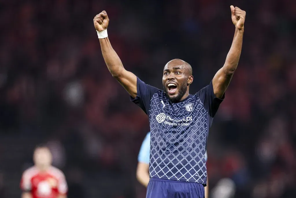 Al Musrati com a camisa do Braga. (Photo by Maja Hitij/Getty Images) (Foto: Maja Hitij/Getty Images)