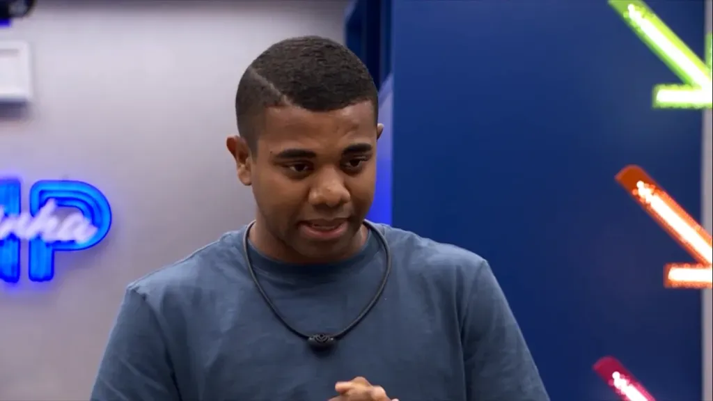 Davi no BBB 24. Reprodução/Globo