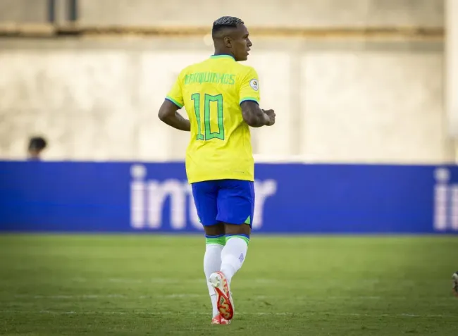 Marquinhos, camisa 10 da Seleção Brasileira Olímpica – Foto: Joilson Marconne / CBF