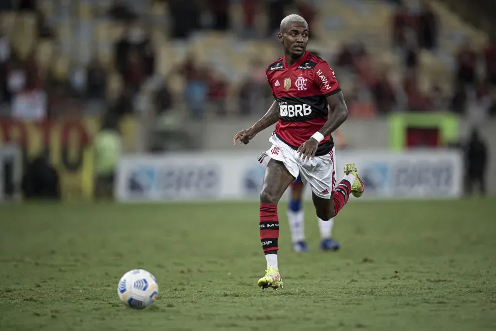 Ramon atuando pelo Flamengo em 2021. Foto: Jorge Rodrigues/AGIF
