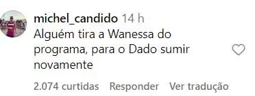 Web pede eliminação de Wanessa Camargo