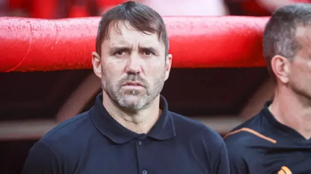 Foto: Maxi Franzoi/AGIF – Eduardo Coudet, técnico do Internacional