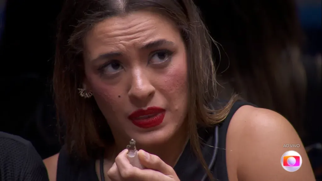 Beatriz, a 20ª eliminada do BBB 24. Reprodução/Globo