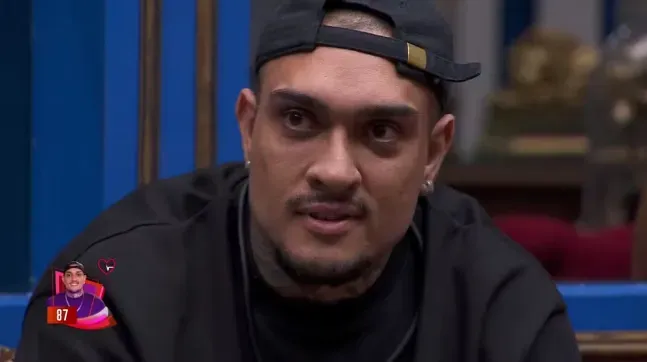 MC Bin Laden, o 17º eliminado do BBB 24. Reprodução/Globo