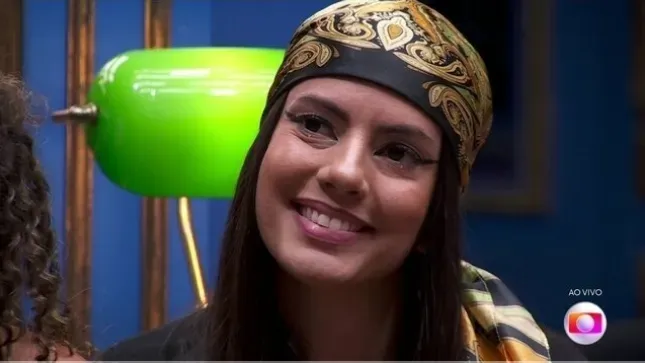 Fernanda, a 15ª eliminada do BBB 24. Reprodução/Globo