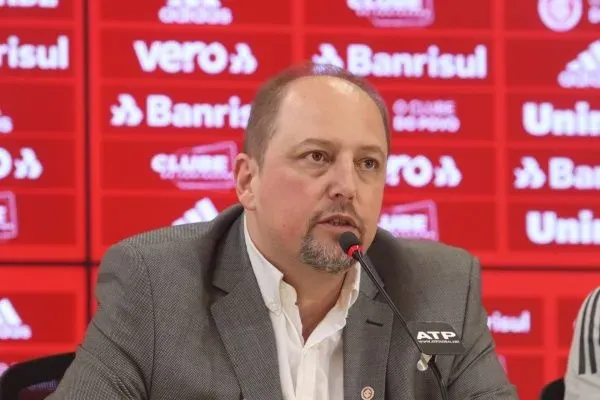 Alessandro Barcellos não venderá Maurício ao Palmeiras. Foto: Ricardo Duarte- Internacional