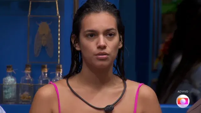 Alane: segunda mais votada indicou Giovanna ao paredão. Reprodução/Globo