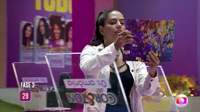 Fernanda venceu o terceiro Bate e Volta do BBB 24. Reprodução/Globo