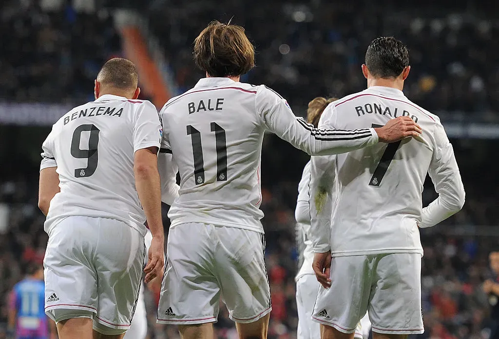 Denis Doyle/Getty Images – Cristiano Ronaldo, Benzema e Bale