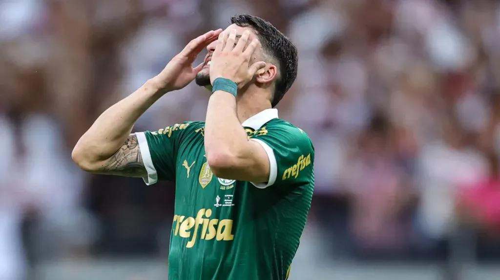 Piquerez foi um dos jogadores do Palmeiras que foram mal no Choque-Rei – Foto: Gilson Lobo/AGIF