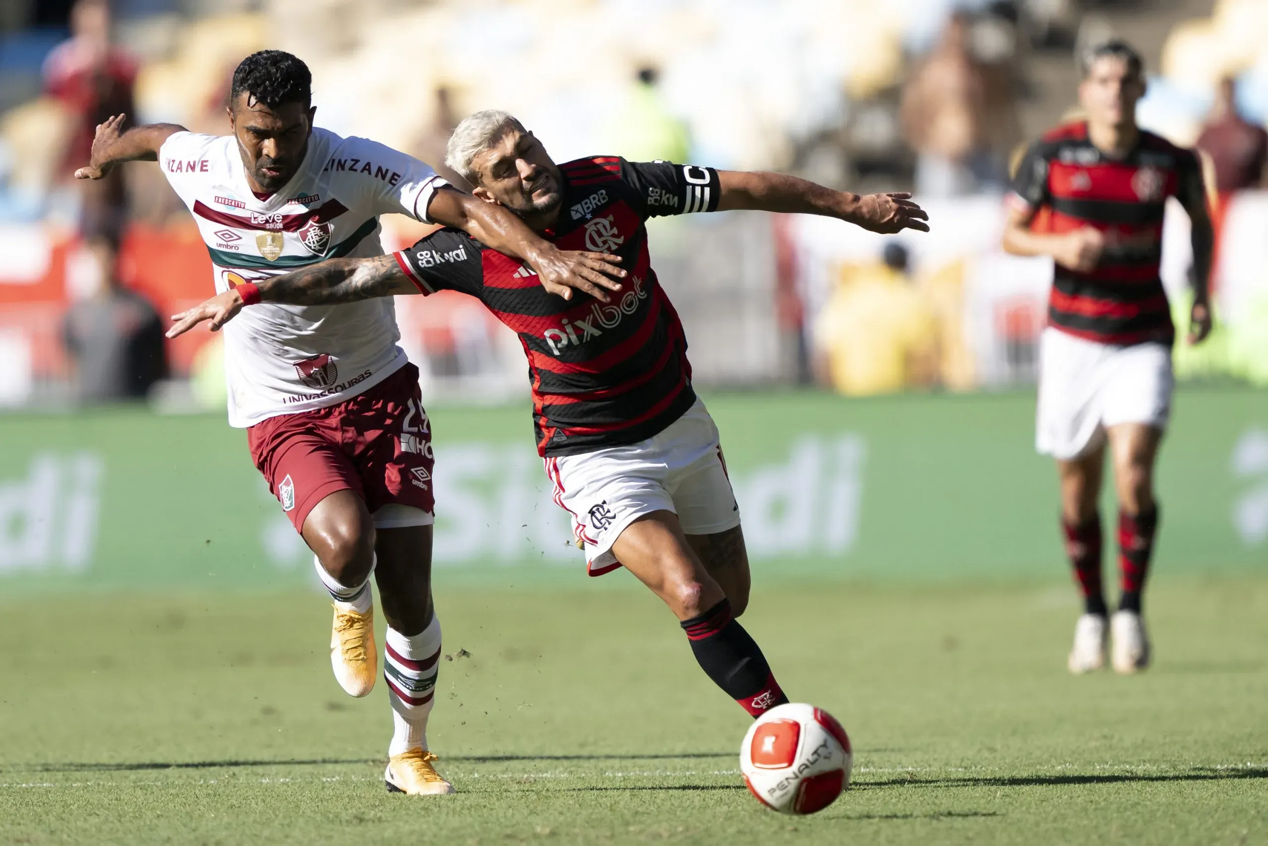 Última partida disputada entre Flamengo e Fluminense. Foto: Jorge Rodrigues/AGIF