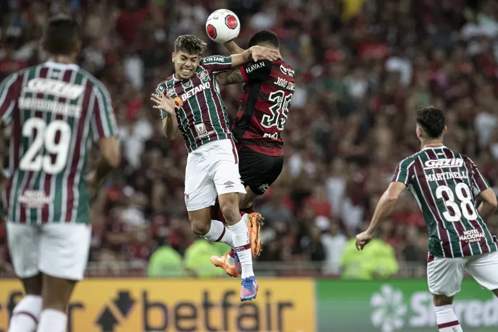 Nonato e João Gomes no Carioca de 2023. Jorge Rodrigues/AGIF.