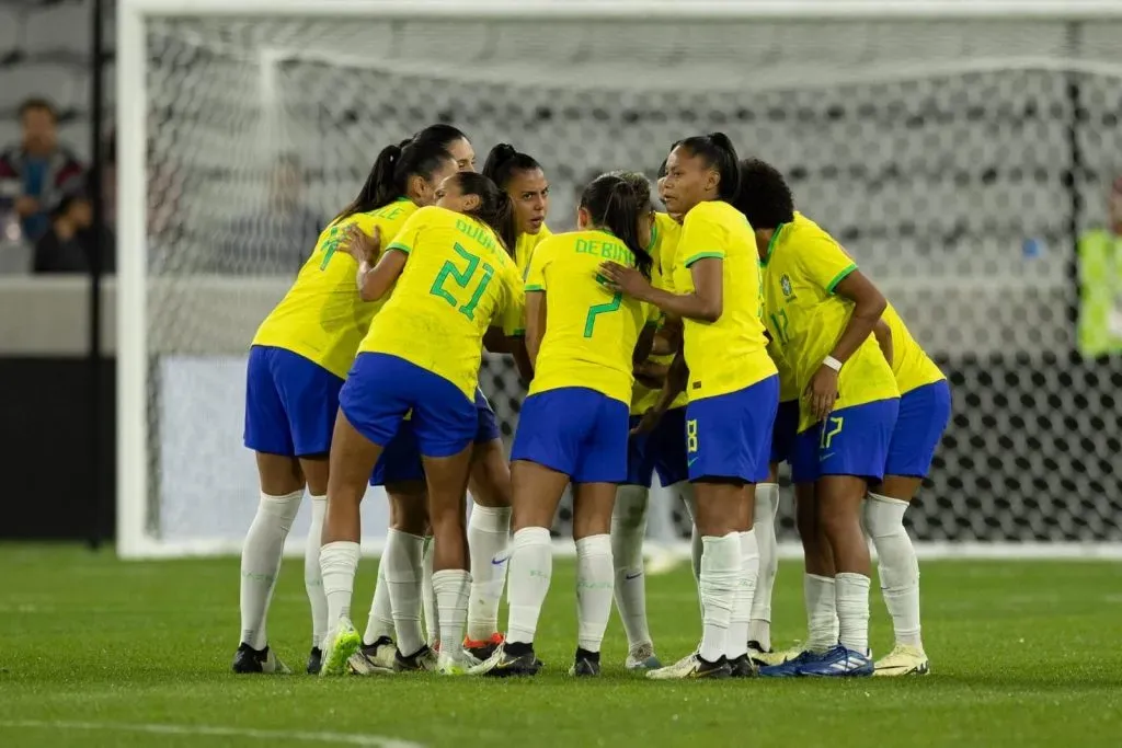Seleção Brasileira Feminina conhece as adversárias dos Jogos Olímpicos. Divulgação/Leandro Lopes/CBF.