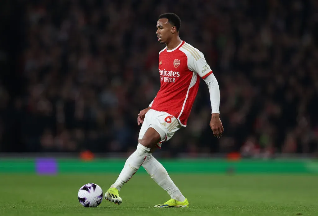 Gabriel Magalhães, do Arsenal, foi convocado – Foto: Richard Heathcote/Getty Images