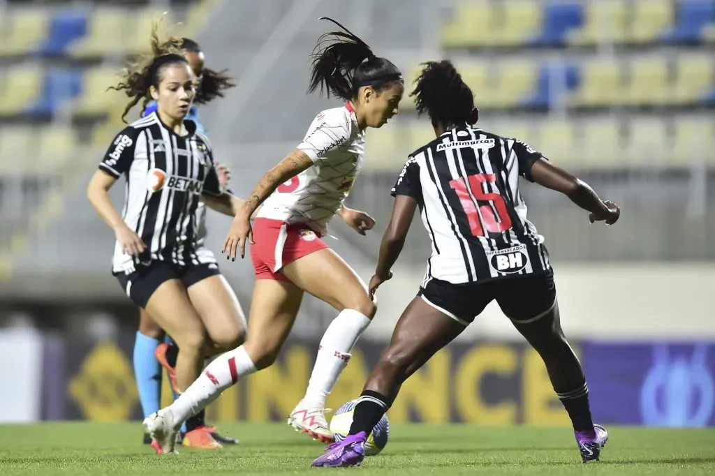 Jogadoras de Bragantino x Atlético-MG. Divulgação/Staff Images/CBF.