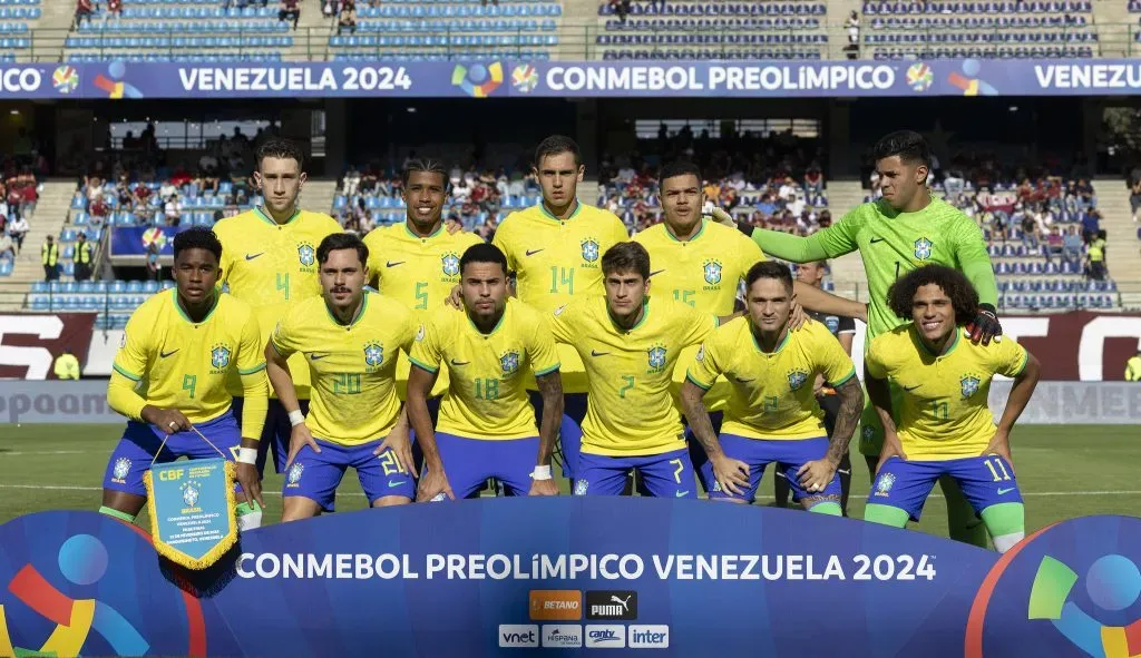 Seleção Brasileira no Pré-Olímpico. Divulgação/Joilson Marconne/CBF.