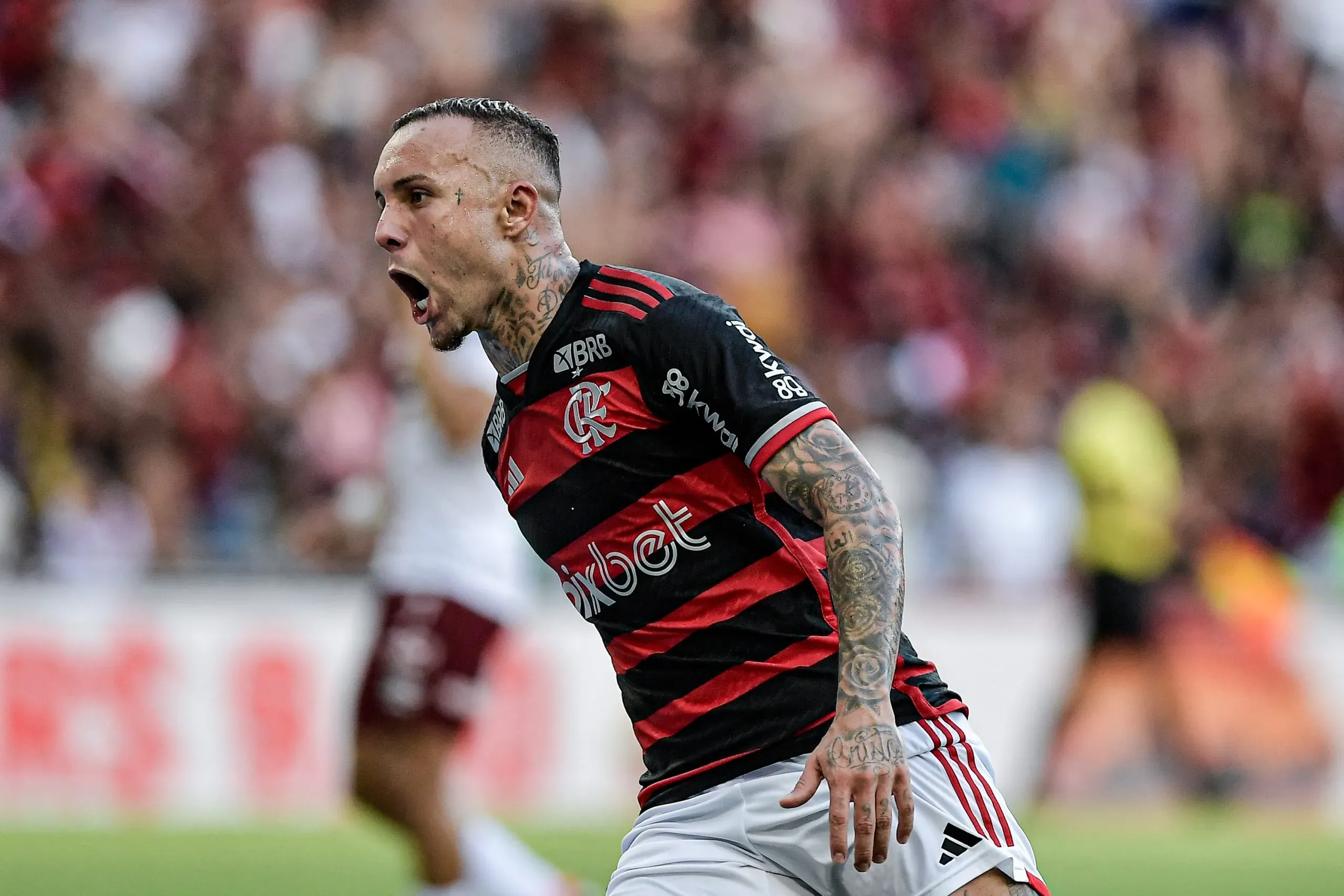 Everton Cebolinha. Foto: Thiago Ribeiro/AGIF