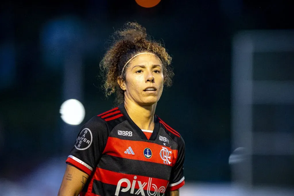 Cristiane com a camisa do Flamengo. Divulgação/Ale Torres/Staff Images Woman/CBF.