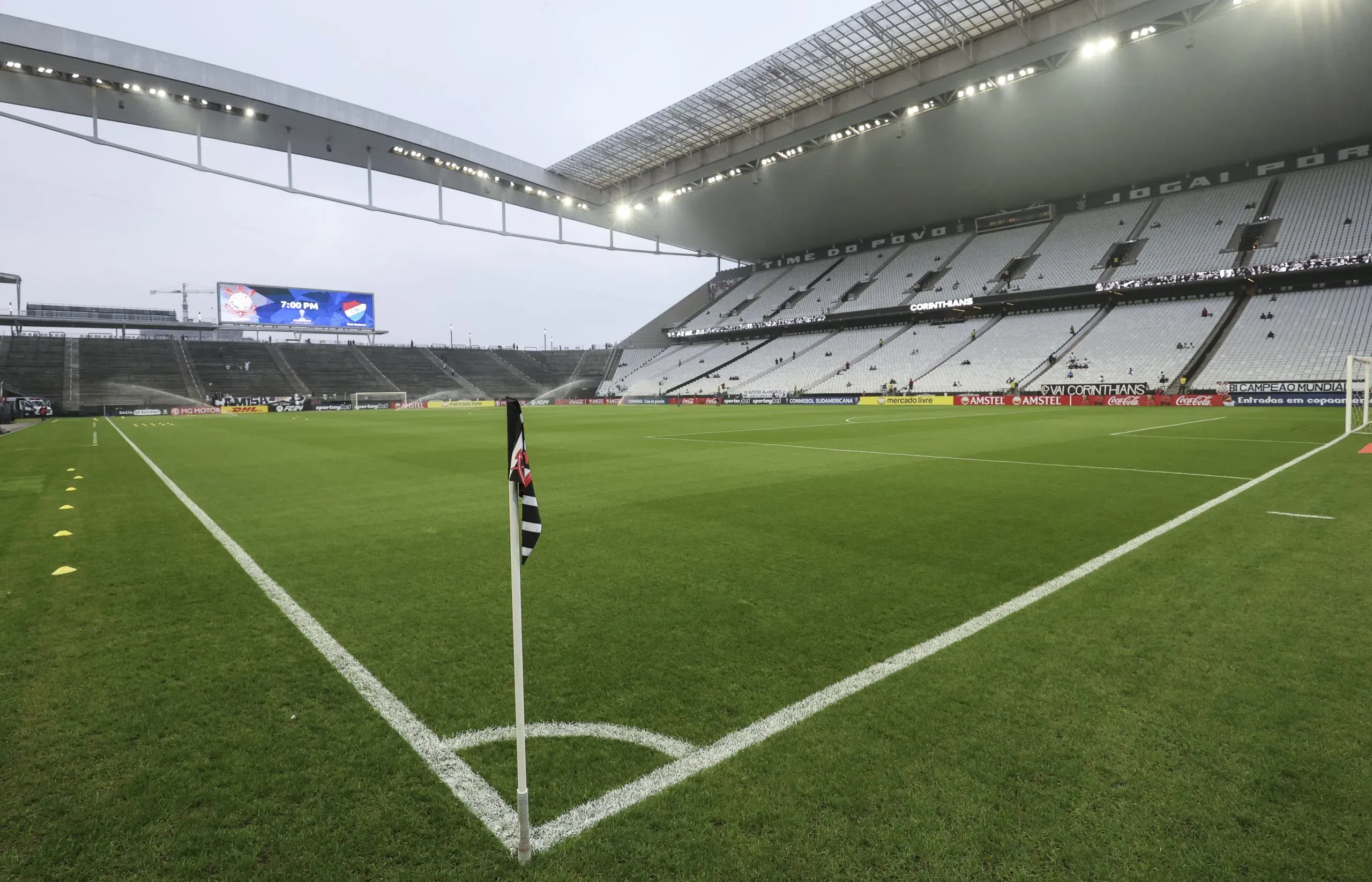 Estádio Neo Química Arena. Foto: Alexandre Schneider/Getty Images)