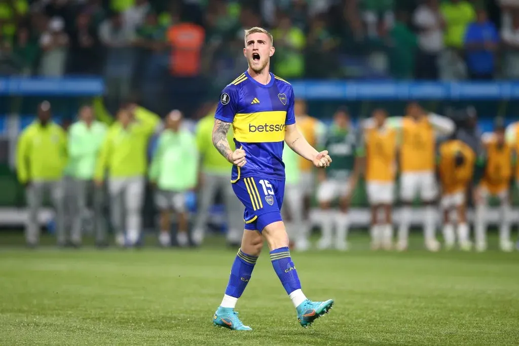Nicolás Valentini esteve na eliminação do Palmeiras para o Boca na última Libertadores – Foto: Alexandre Schneider/Getty Images
