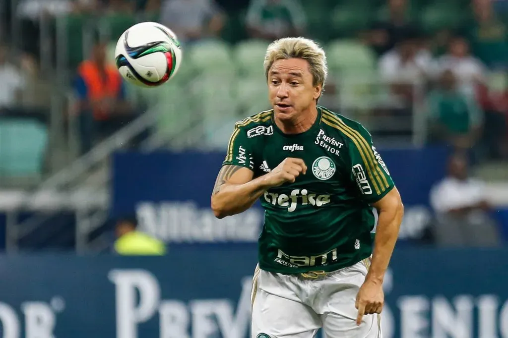 Paulo Nunes, artilheiro do Brasileirão de 1996 no Grêmio – Foto: Marcello Zambrana/AGIF