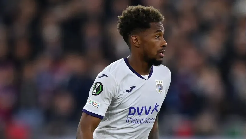 Nilson Angulo defende o Anderlecht, da Bélgica, e entrou no radar do São Paulo – Foto: Justin Setterfield/Getty Images