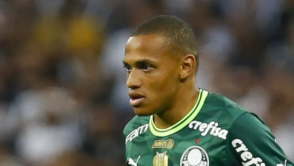 Jhon Jhon em campo pelo Palmeiras. Foto: Ricardo Moreira/Getty Images