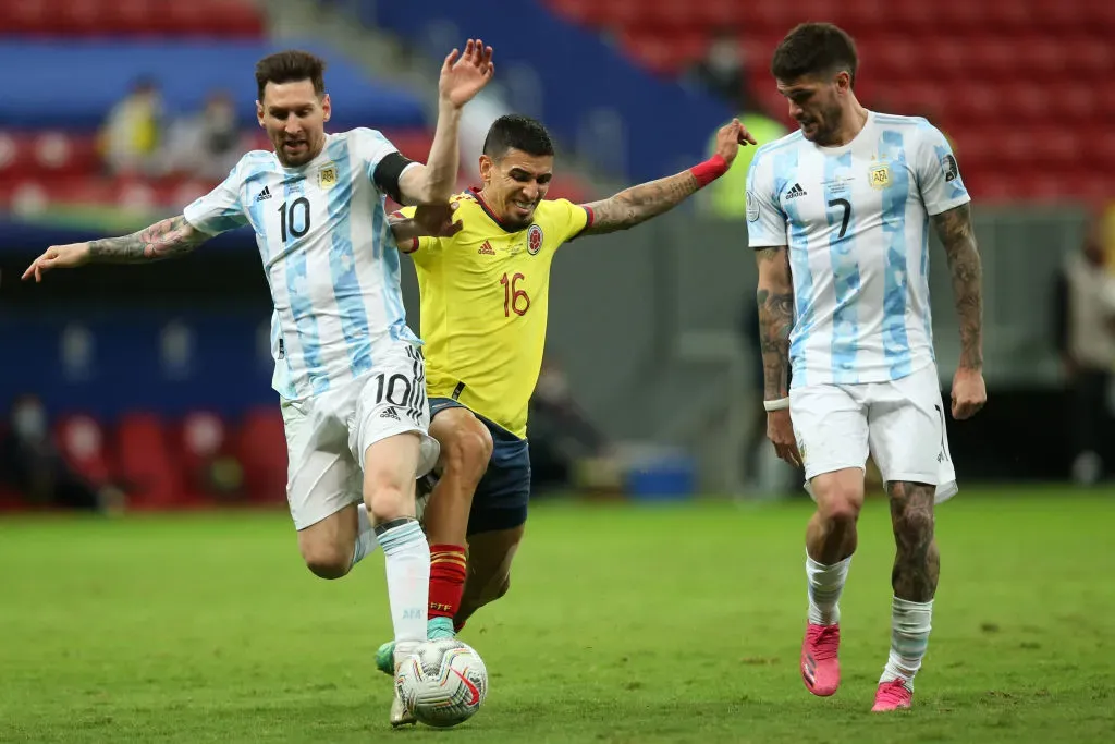 Argentina x Colômbia. Foto: Alexandre Schneider/Getty Images