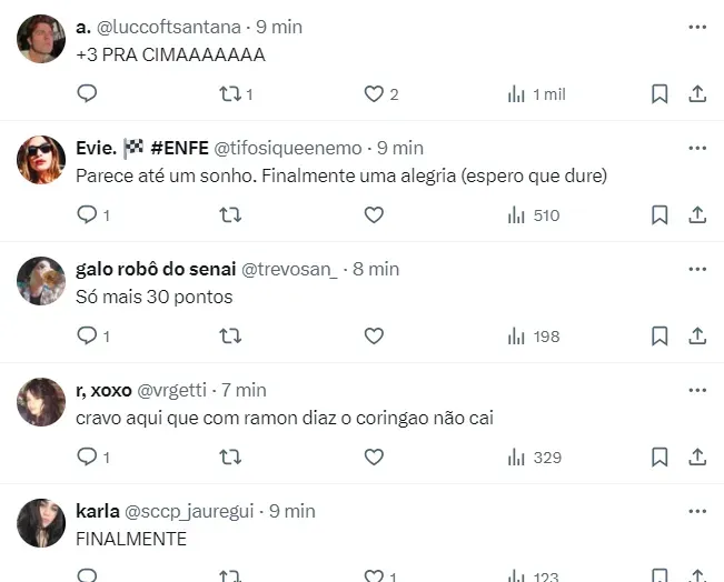 Foto: rede social X / Corinthians